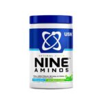USN Nine Aminos, Ultimate Workout Hydration, BCAA & EAA Electrolyte Drink 330gr