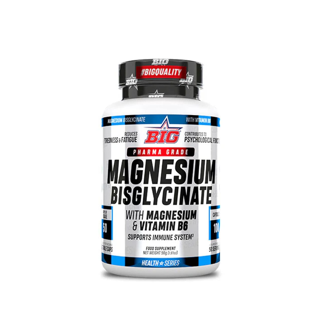 BIG MAGNESIUM BISGLYCINATE 100CAPS