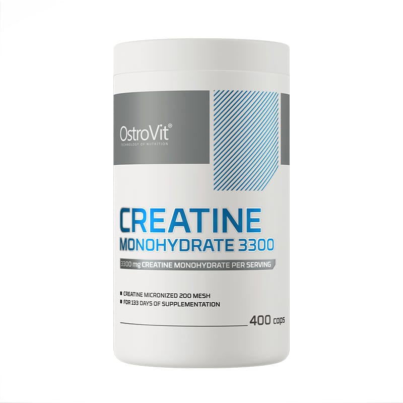OstroVit Creatine Monohydrate 3300 mg 400 capsules