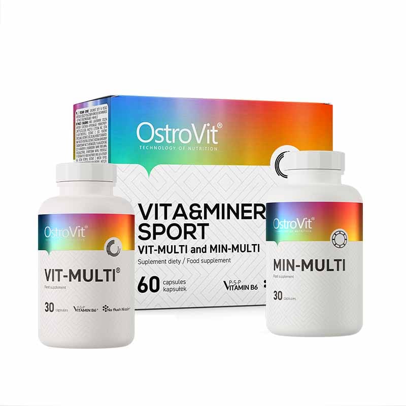 OstroVit VITA&MINERALS Sport 60 capsules